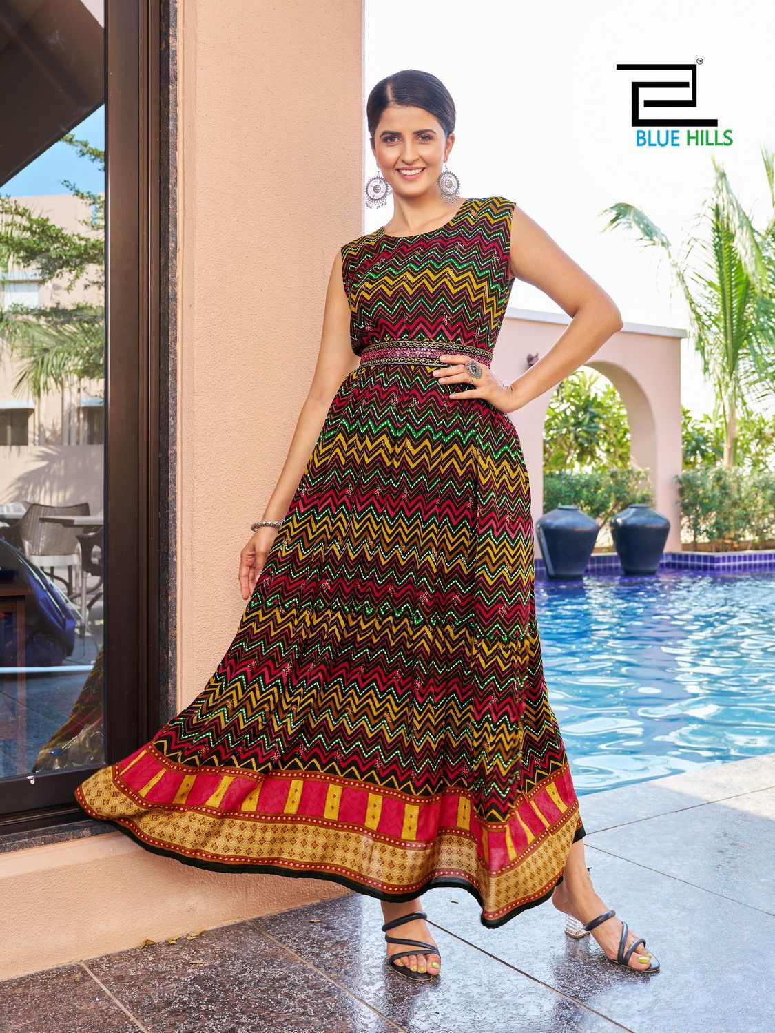 Blue Hills Rakhsha Bandhan 3 Designer Anarkali Kuris Catalog
